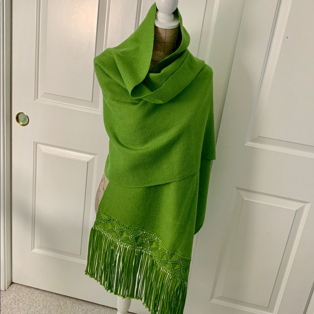 Pineda Covalin Mexico Alpaca Wool Shawl